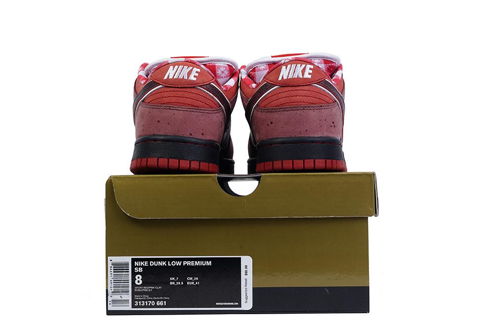 PK GOD Nike SB Dunk Low RED Lobster RETAIL MATERIALS READY TO SHIP